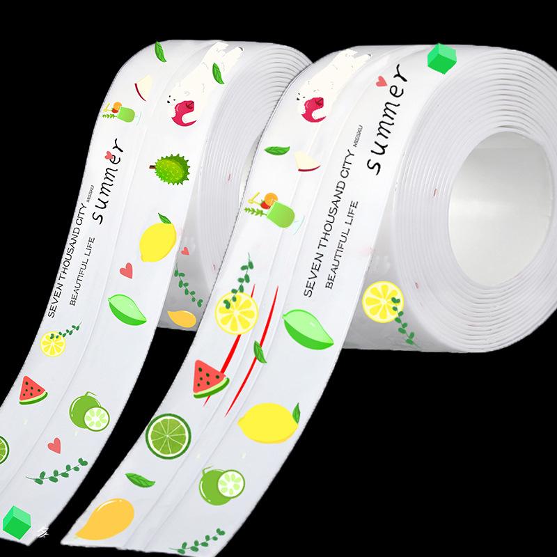 Kitchen Sink Sealing Tape Self-adhesive Waterproof Tape For Bathroom Toilet Crevice Strip Mold Proof Wall Sticker