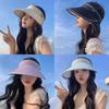 Summer Empty Women Top Hat Large Eave Uv Resistant Sunshade Sun Protection Hat