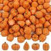 Set of 50 Resin Halloween Miniature Pumpkin Figurines for Home Garden and Table Seasonal Decoration and Creative Craft Use
