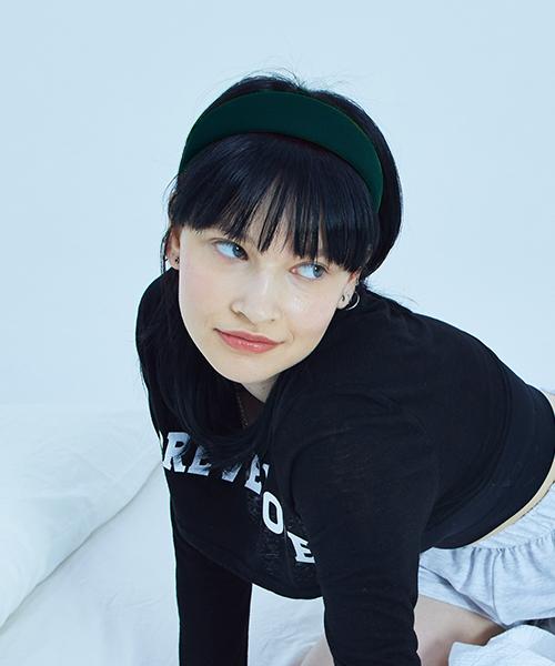 Fakemama Velvet Hair Band_Green
