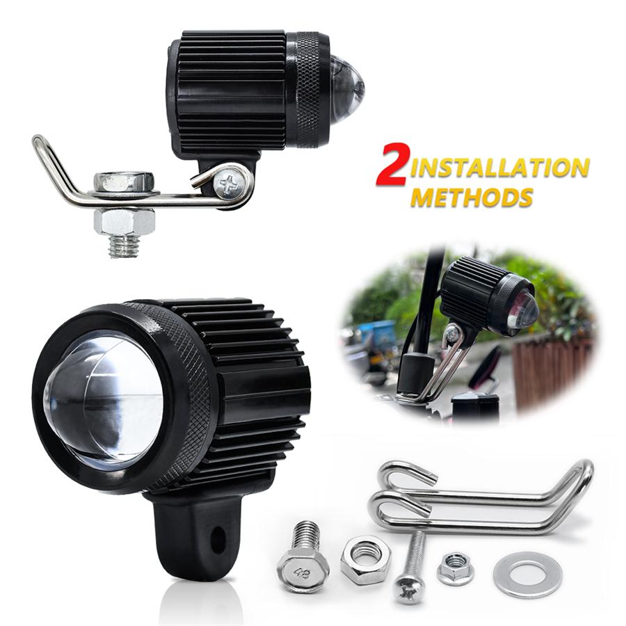 2Pcs 60W LED Fog Lights For Motorcycle Car Truck ATV