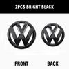 New 2026 Car Front Radiateor Badge Sticker Rear Trunk Lid Emblem Decal Decoration For VW Volkswagen Golf 4 5 6 7 7.5 8 Variant 7 Sportvan NC3 sdwp2