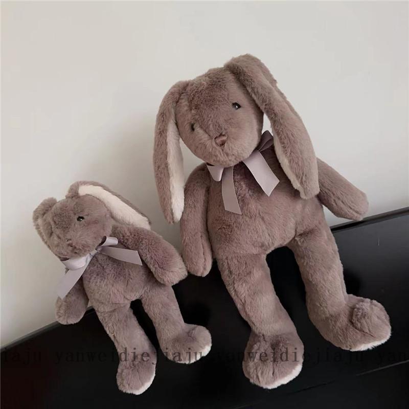 Rabbit Plush Cute Toy With Soft Pp Cotton Filling For Girls Bedroom Gift Doll