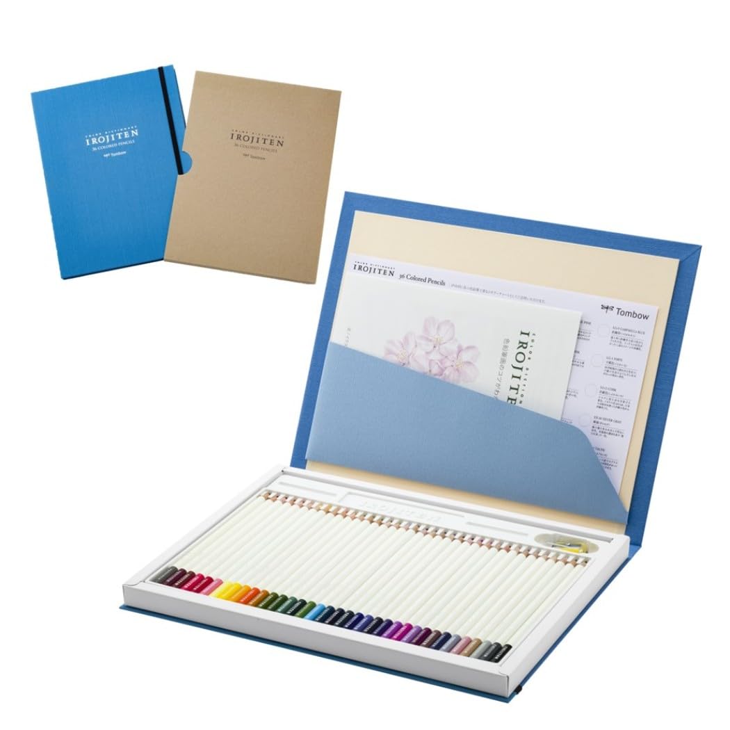 

Tombow Colored Color Dictionary Select Set Colors Perfect for Drawing Pencils, 36-Color (Book Type) (36 Landscapes) CI-RSA36C
