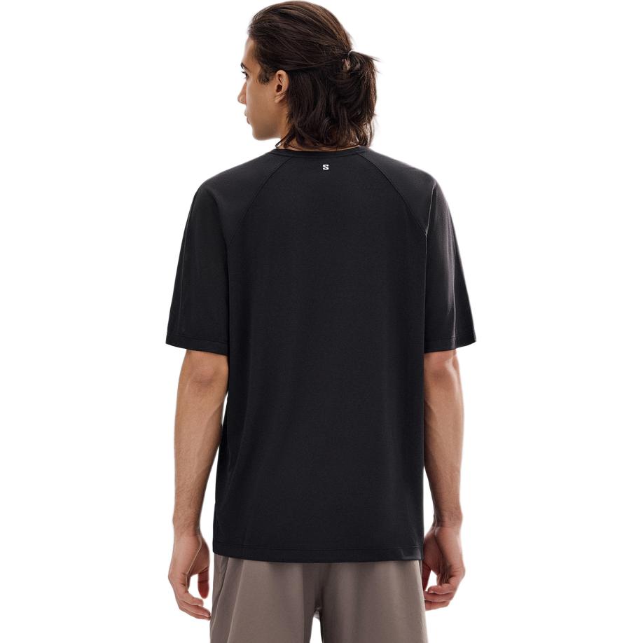 Salomon Breathable Training Short Sleeve Round Neck T-Shirt Men Tops C13462
