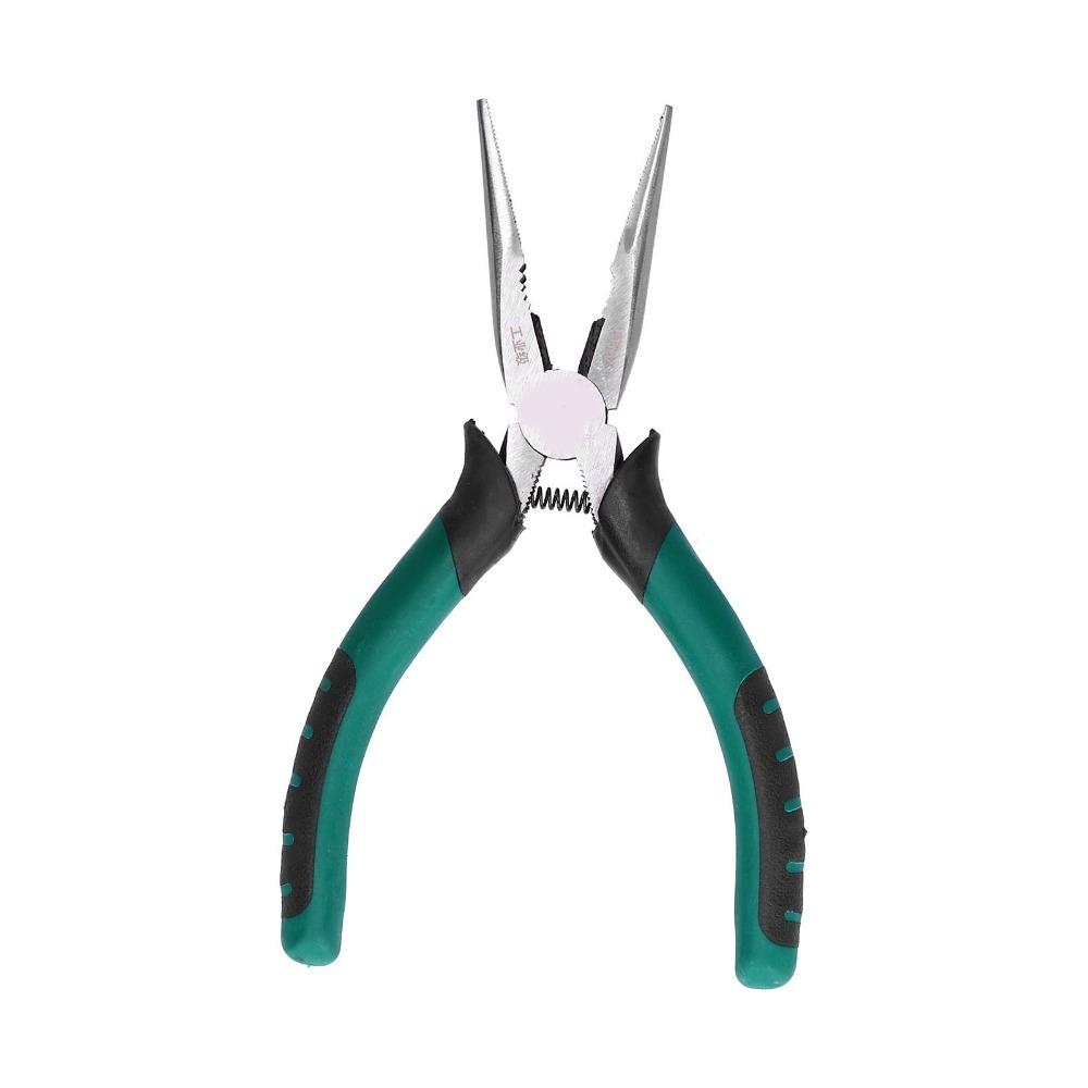 High-carbon steel Needle Nose Pliers Spring Loaded 45 Steel Pliers Long Nose Pliers Jewelry Making