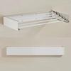 Modern Standing Type Metal Clothes Drying Rack for Interior Balcony Design Foldable and Multi-Use Including Bags