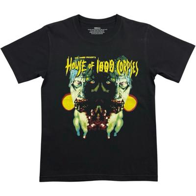Dům tisíce mrtvol Rob Zombie 100% Bavlna Tričko Pánské Trička Vrchol Velikost S Malé Hororový Film Oboustranné