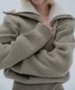 Daiaegeuneol Sailor Half Zip Up Knit (Brown)