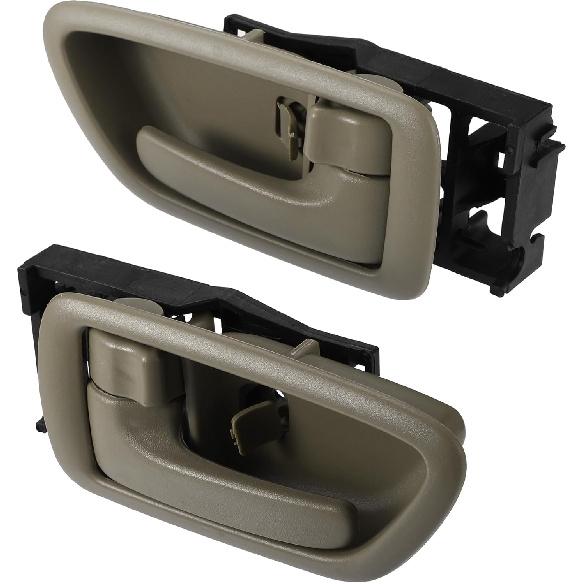 2 Pcs Automotive Interior Door Handle Compatible for Toyota Tundra DLX, Limited, SR5|6 Cyl 3.4L, 6 Cyl 4.0L, 8 Cyl 4.7L 2004-2006