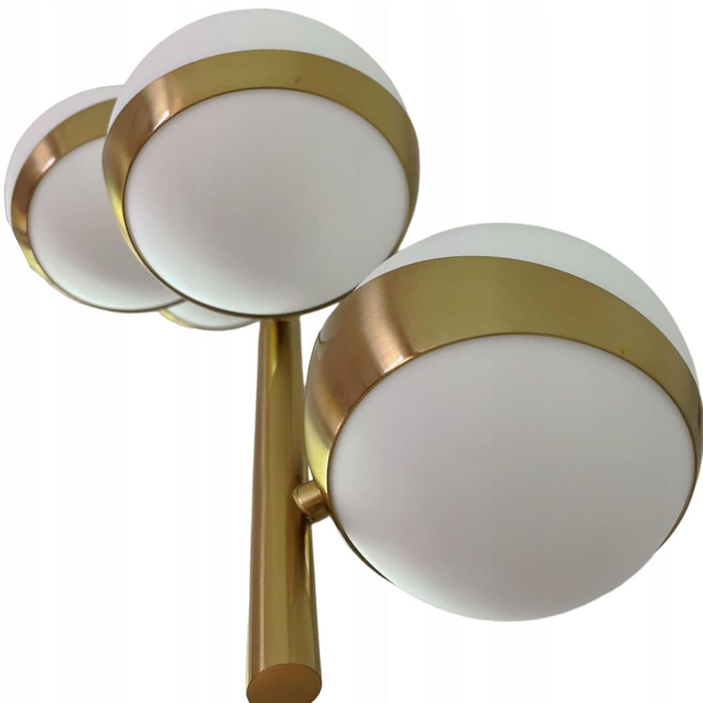 Pendant Lamp Ceiling Chandelier Balls Gold Modern Led Milky