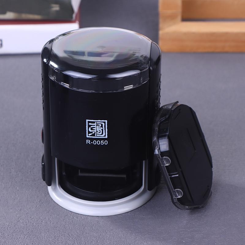 

Настраиваемые самонаборные штампы 25/30/40/50 мм круглые большого размера самонаборные штампы с пользовательским текстом 50mm