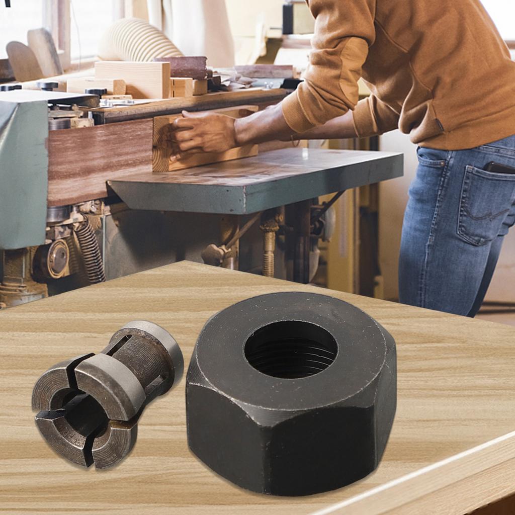 6-10mm Collet Chuck Adapter Accessories Carbon Steel Engraving Machine