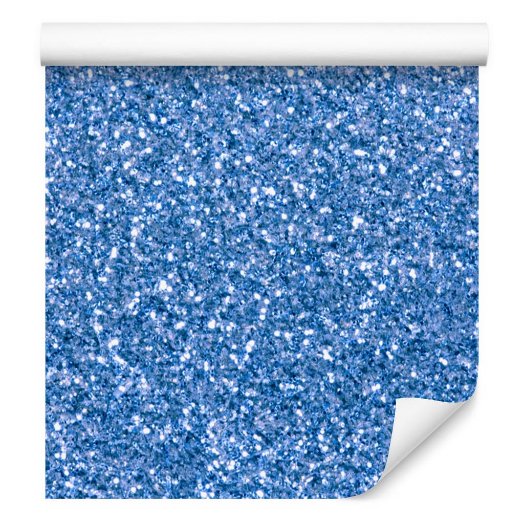 Blue and Azure Glitter Wallpaper for Living Room and Bedroom 50x1000