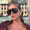 New Fashion Round Sunglasses For Women Men Retro Luxury Designer Double Bridge Frame Sun Glasses Shades UV400 Eyeglasses