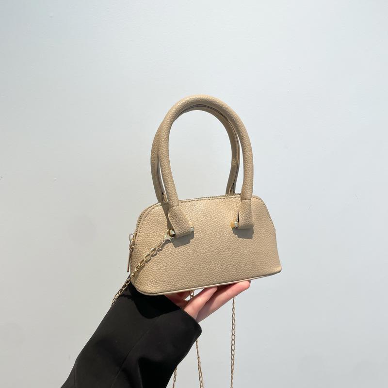 

Сумка-ракушка Женская сумка-мессенджер Модный тренд Универсальный однотонный нишевый высококлассный новый повседневный плечевой мешок хаки