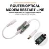 Automatyczny Kabel Zasilający do Restartu Routera Modemu 24 72 Godziny Cykl Automatyczny Szybki Restart Dla Domowego Biura Stabilne Działanie Sieci