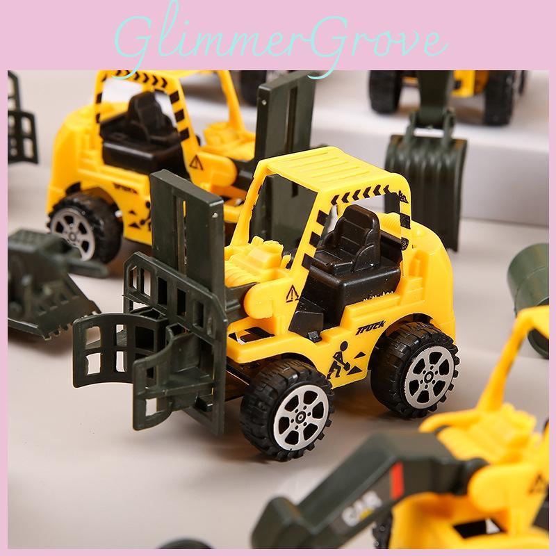 Simulation Mini Inertia Engineering Vehicle Children Toy For Early Development And Play