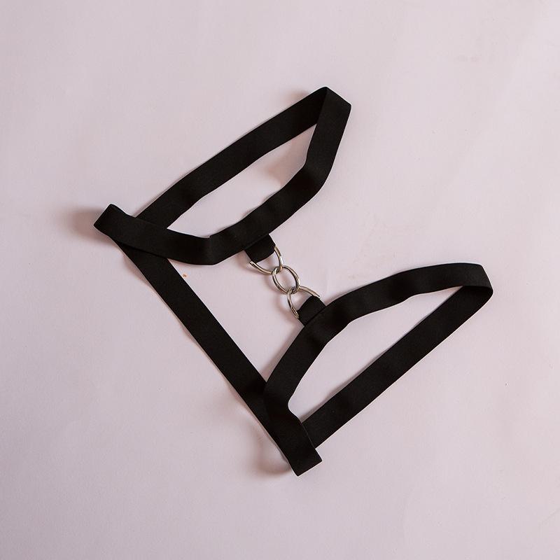 Sexy Men's Suspender Sex Panties, Men's Hollowed-out Sex Panties Without Temptation
