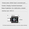 For Alfa Romeo Car Type-C To USB 3.0 Interface Mini Converter Charging Adapter For Alfa Romeo Giulietta Mito Giulia Stelvio 147CC5 