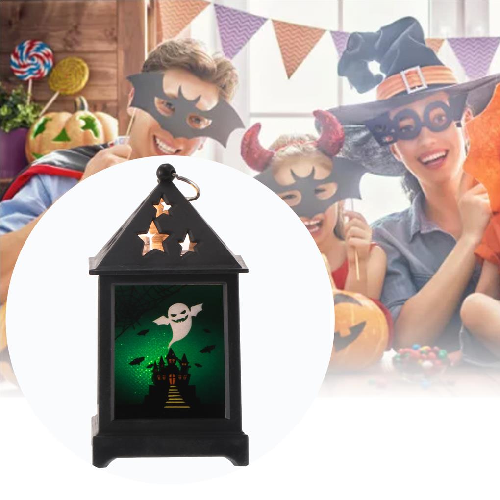 Party Lamp Halloween Lantern LED Light Festival Accessories Battery-operation Exquisite Compact Size Hangeable Holiday Supplies