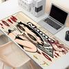 Custom Name Personalized Betty Boop Pattern Mousepad, Laptop PC Desk Mat, Decorative Desk Mat for Home Keyboard Pad Gift