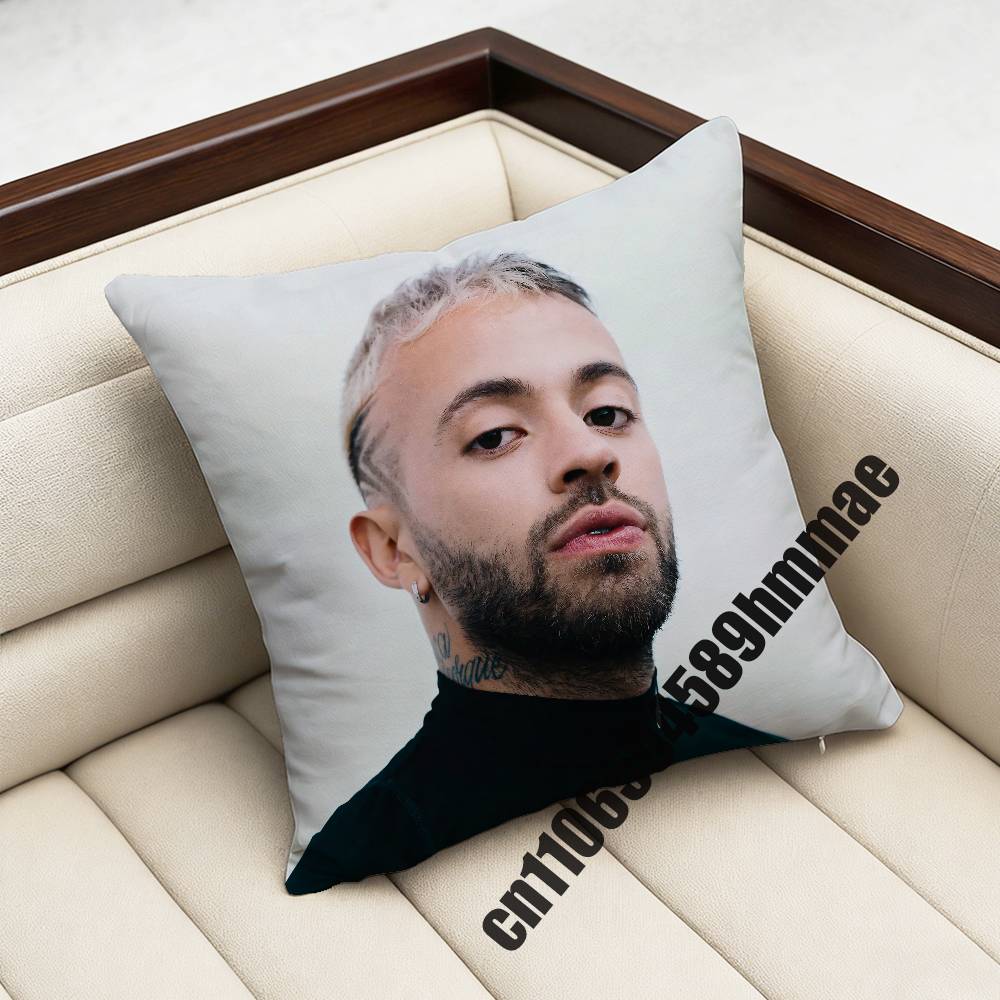 For F-Feid El Green Print La Saga Disc 4 Throw Pillow Case Sham 45X45Cm 35X35Cm Square Bedroom Pillowcase Cushion Cover