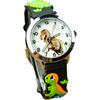 Cute 3D Dinosaur Waterproof Kids' Quartz Watch – Korean Style T-Rex Wristwatch for Kindergarten Boys