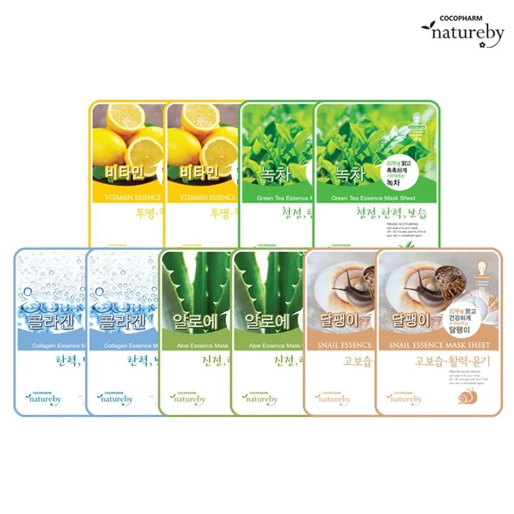 

Essence Mask Pack Type C Mixed 100 Sheets (5 Types x 20 Sheets)