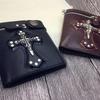 Nou Portofel personalizat pentru bărbați Skull Cross Antifurt Lanț Schimb Geantă Nitu