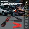 E60 OBD II Vehicle ECU Emergency Power Supply Cable 12V Car Memory Saver With 2 Alligator Clip&Battery Box