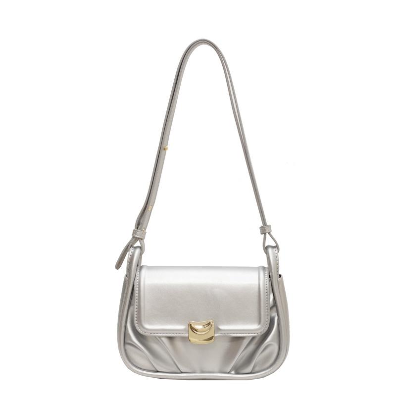 Весна Осень Новая Сумка на Плечо Новая ПУ Женская Летняя Универсальная Сумка Кроссбоди — фото 9