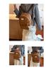 2025 American Retro Brown Large-Capacity Versatile Handbag Backpack