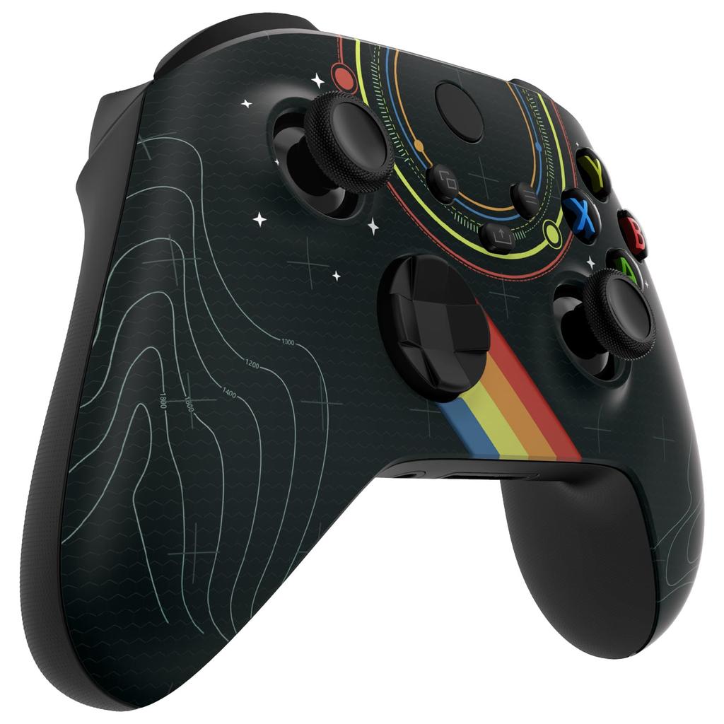 Custom Front Housing Shell for Xbox Series Featuring a Starry Sky Design and Faceplate Cover for Xbox Series and Xbox Core Not eXtremeRate's X/S,