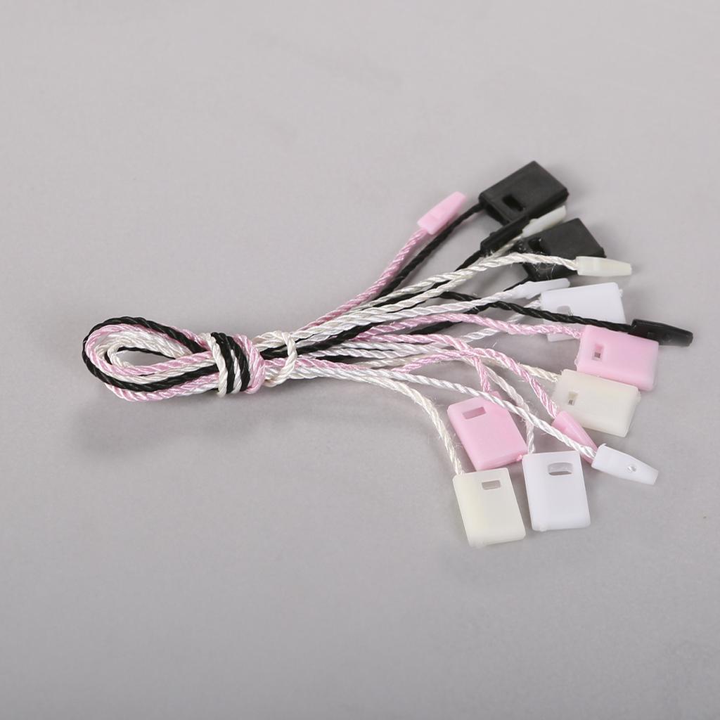 Factory-made Plastic Hang Tag String Sealing Fastener for Clothing and Shoes