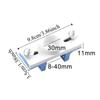 Banding Edge Adhesive Wood Glue Applicator Woodworking Brush Panel Decoration Glue Brush Auxiliary Device Width Adjustable