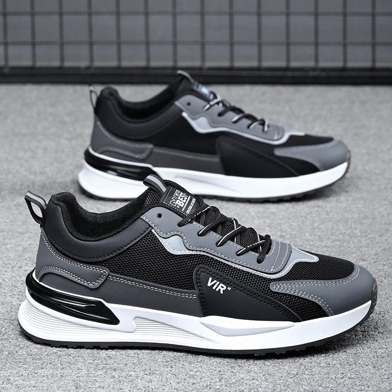Men's shoes 2025 new casual sports shoes low-top outdoor youth running shoes versatile platform travel shoes
