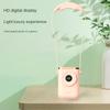 Mini Portable Bladeless Neck Fan USB Rechargeable Mute Fans 3 Speed Adjustable Cooling Fan Summer Outdoor Hanging Air Cooler