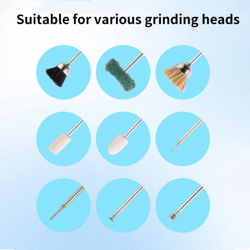 Vysoce účinný víceúčelový ergonomický držák rotačního nástroje 5stupňové nastavení pro domácí použití, řemesla s LED osvětlením