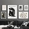 Abstract Line Bird Face Rainbow Picasso Matisse Posters And Prints Wall Art Canvas Painting For Living Room Decorative Pictures