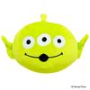 MORIPiLO Hugging Pillow Disney Toy Story Alien (Mochi Koron Cushion) Soft and Fluffy Texture, Gentle On the Skin, Plush Toy, Nap Pillow, Green Man, 34