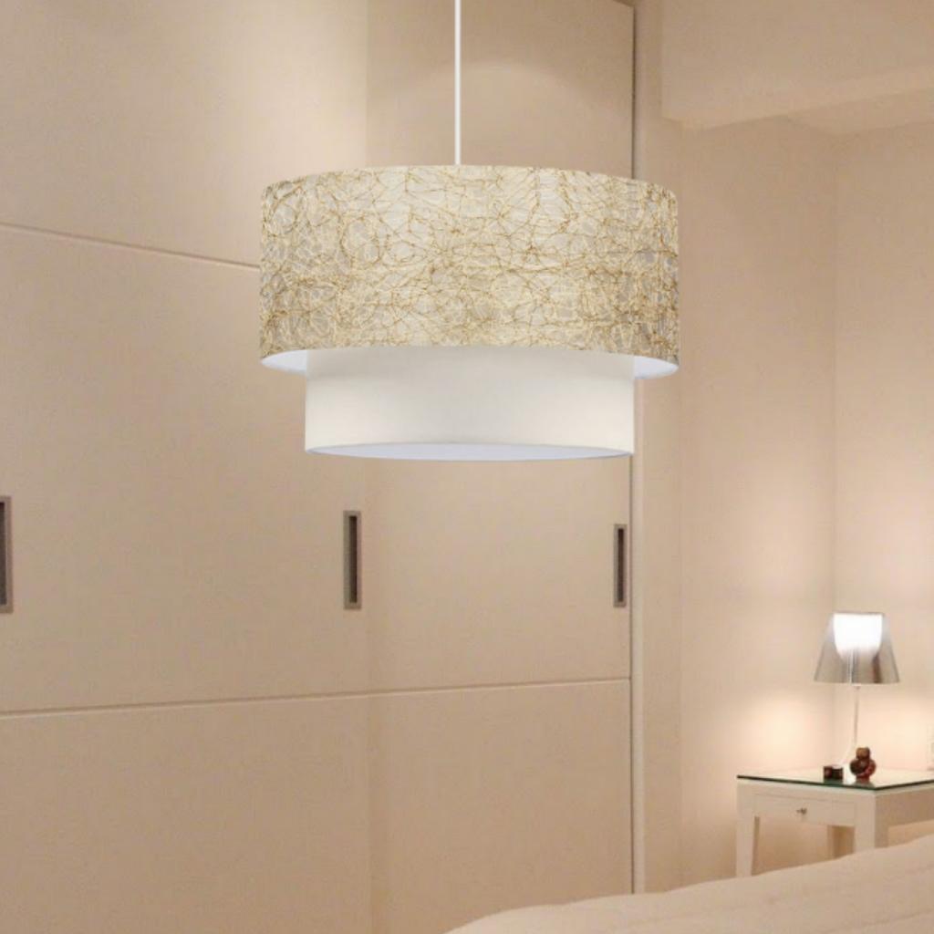 

Cake Single Pendant Chandelier Gold Rope Bedroom Chandelier Living Room Lighting