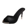 Summer Candy Color Open Toe Stiletto Sandals Womens Fashion High Heels Party Dress Shoes