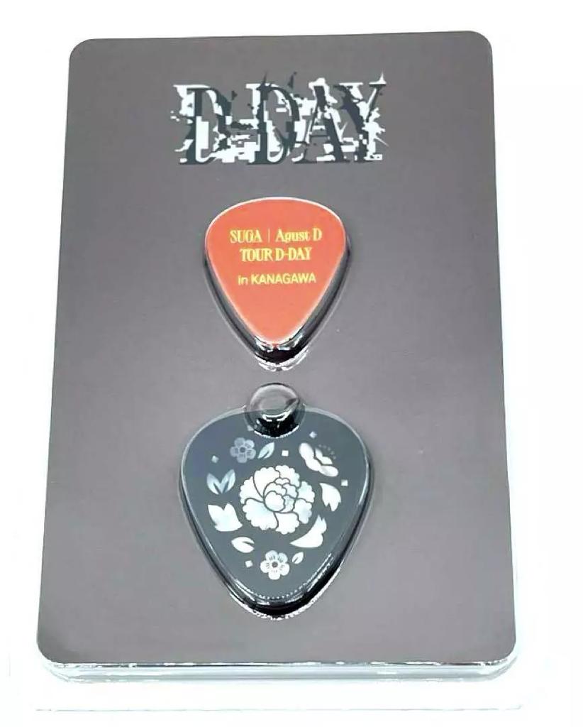 Agust D AgustD D-DAY GUITAR PICK SET THE FINAL JAPAN KANAGAWA TOUR BTS SUGA