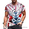 2026 Men's 2026 New Dragon Ball T-shirt Goku Kakarot Vegeta Tshirt Super Saiyan Summer Anime Tee