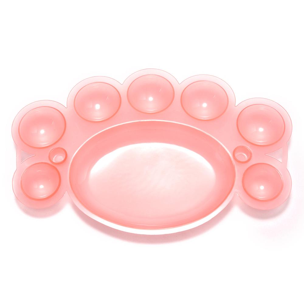 kads 1pc Nail Art Polish Color Mixing Palette Dish Dappen Dish Drawing Painting Tool Artist Paint Mixing Folding Palette