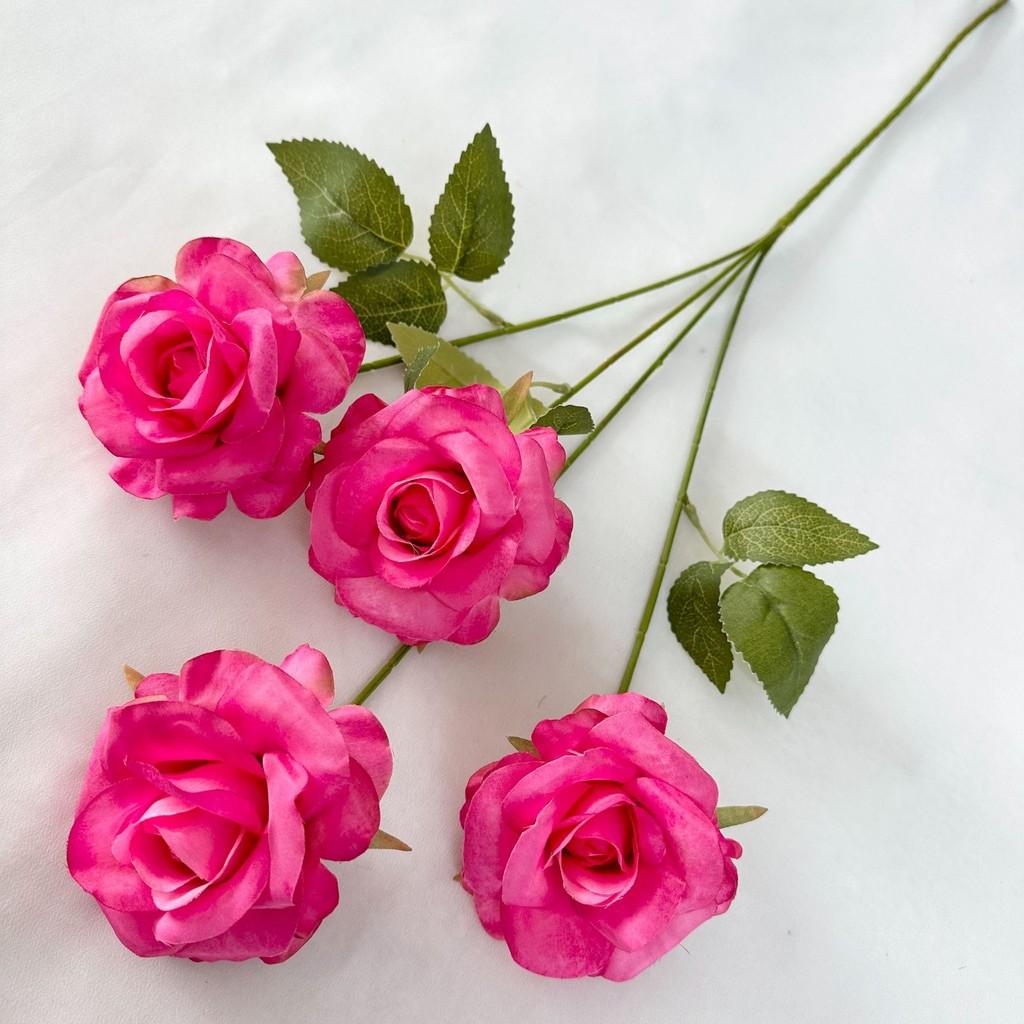 Flower Artificial Rose Wedding Hotel Restaurant Decoration Ornament Desktop