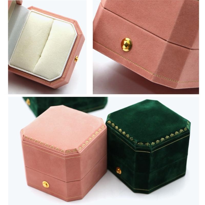 Velvets Accessory Organizer for Necklace Bracelet Ring Brooch Stylish Jewelry Storage Box Soft Lining Accessories Holder