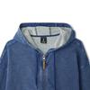 Skechers Loose Comfortable Warm Knitted Hooded Jacket Unisex Jackets Denim Tie-Dye-Blue L125U008-053S