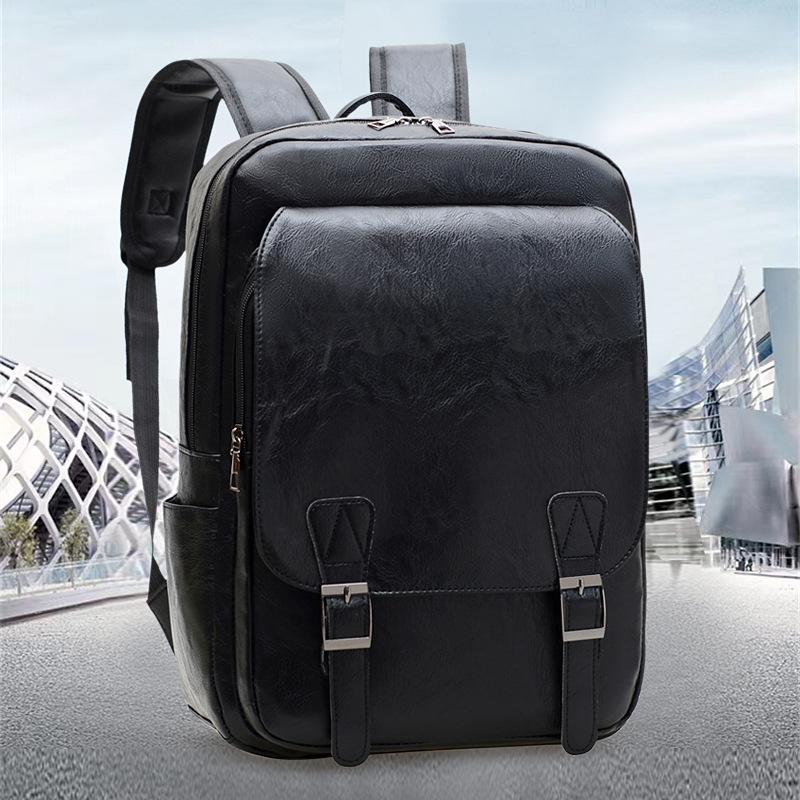 TS JYL Laptop bag,PU Backpack Wholesale Outdoor Travel Laptop Bag Student School Backpack